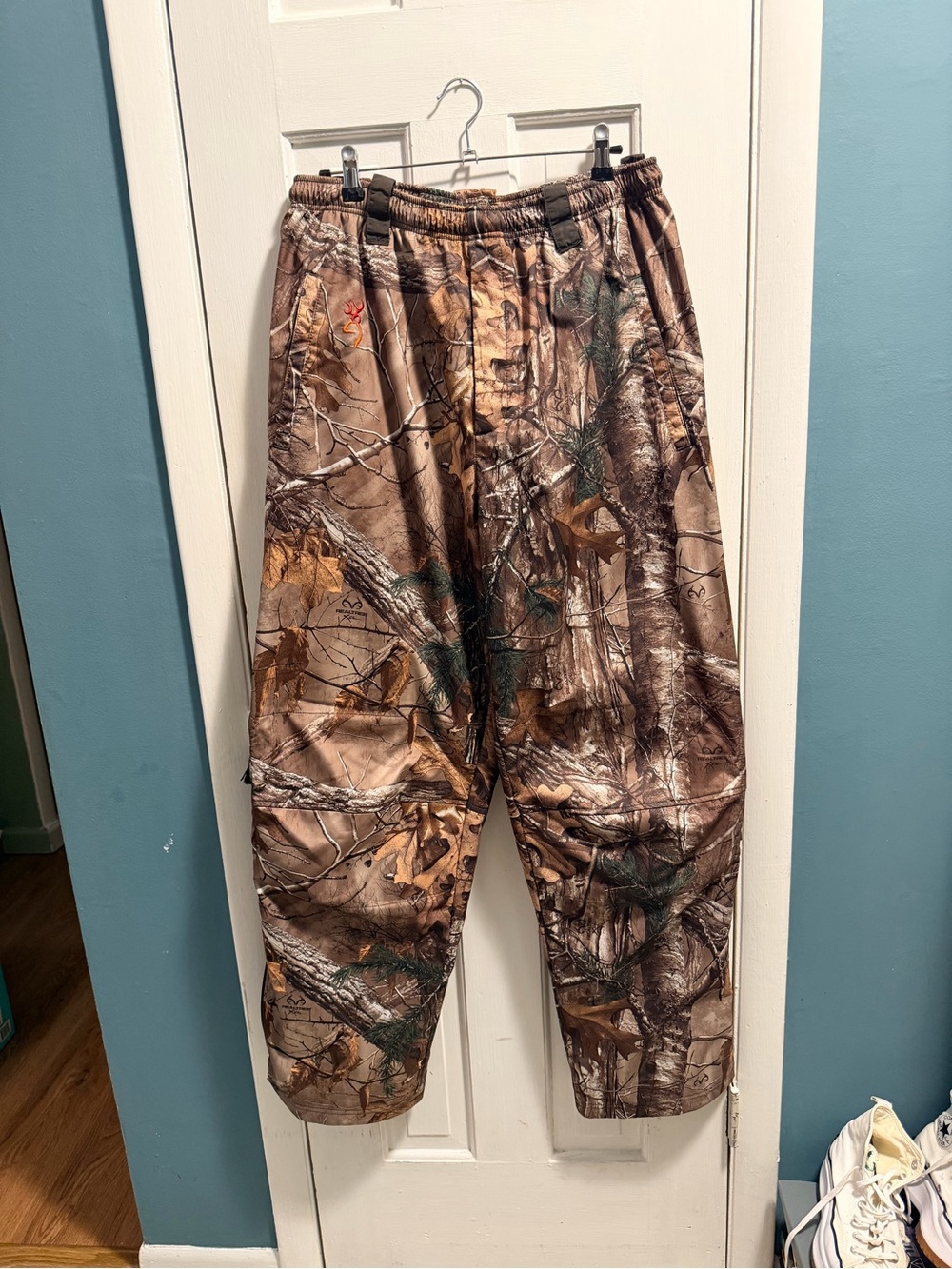 Browning Men's Brown Woodland Camo Cargo Pants